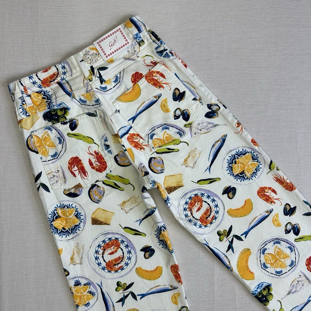 LISA SAYS GAH Robyn High Rise Wide Jeans Tapas Mediterranean Italian Summer 4 - Picture 8 of 9